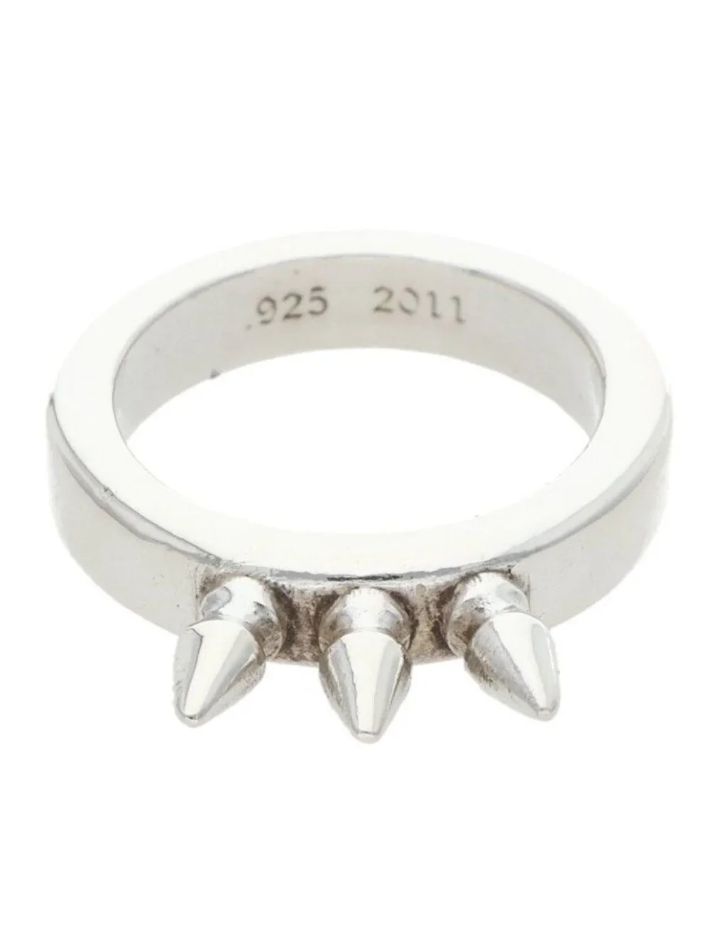 Chrome Hearts Bby Bll Baby Bell Spikes Silver Ring